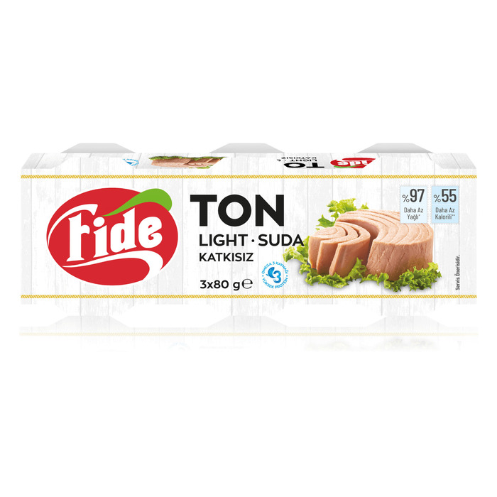 Ton Balığı Light 3'lü 80 Gr