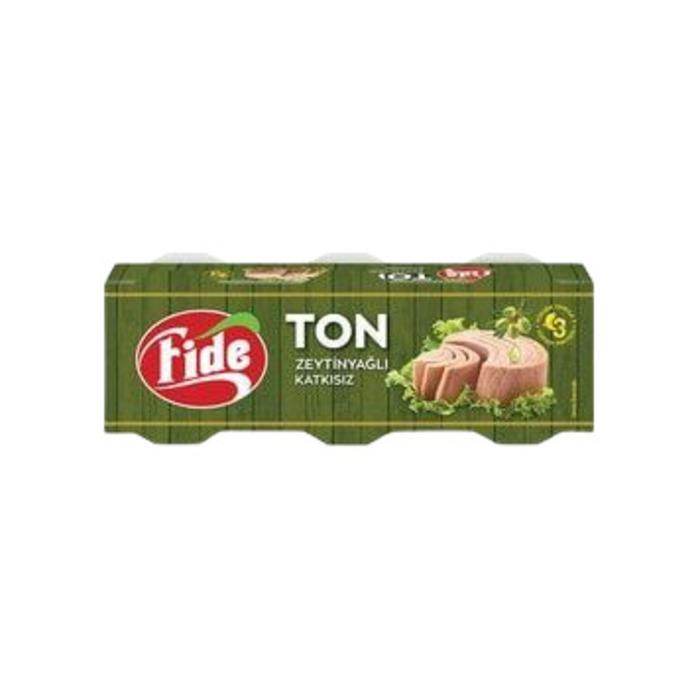 Ton Balığı Zeytinyağlı 3'lü 80 Gr