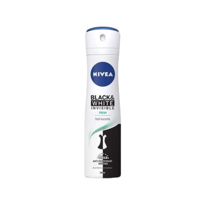 Invisible Black & White Fresh Deodorant Sprey 150 Ml