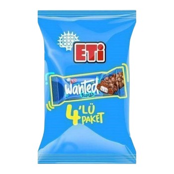 Çikolata Wanted Bumba 4'lü 128 Gr