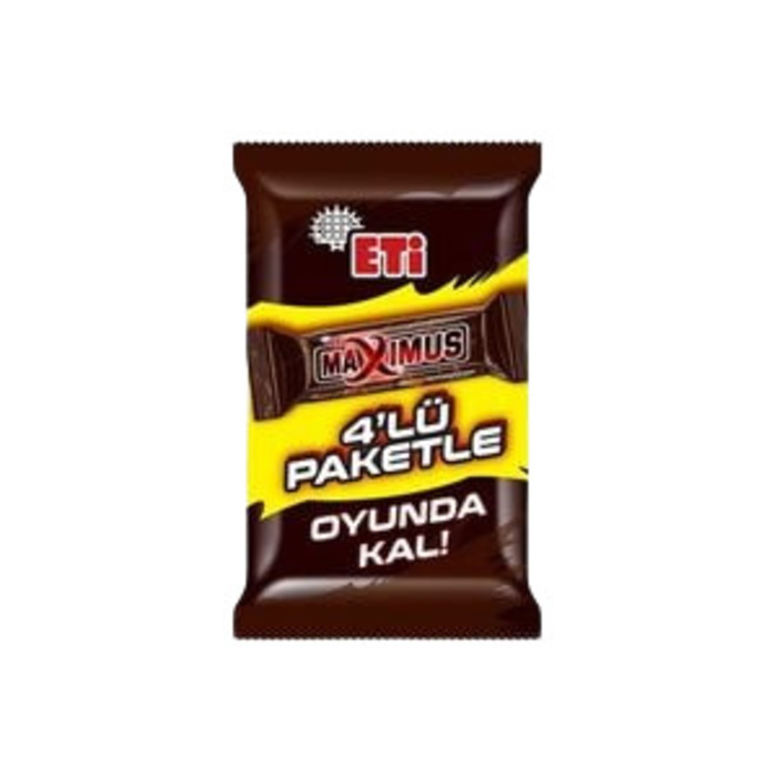 Bar Maximus Yer Fıstıklı Karamelli Nuga 4x144 Gr