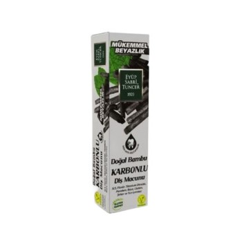 Diş Macunu Doğal Bambu Karbonlu 75 ml