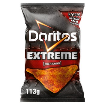 Cips Extreme Mexicano Acı Baharatlı Mısır 113 Gr