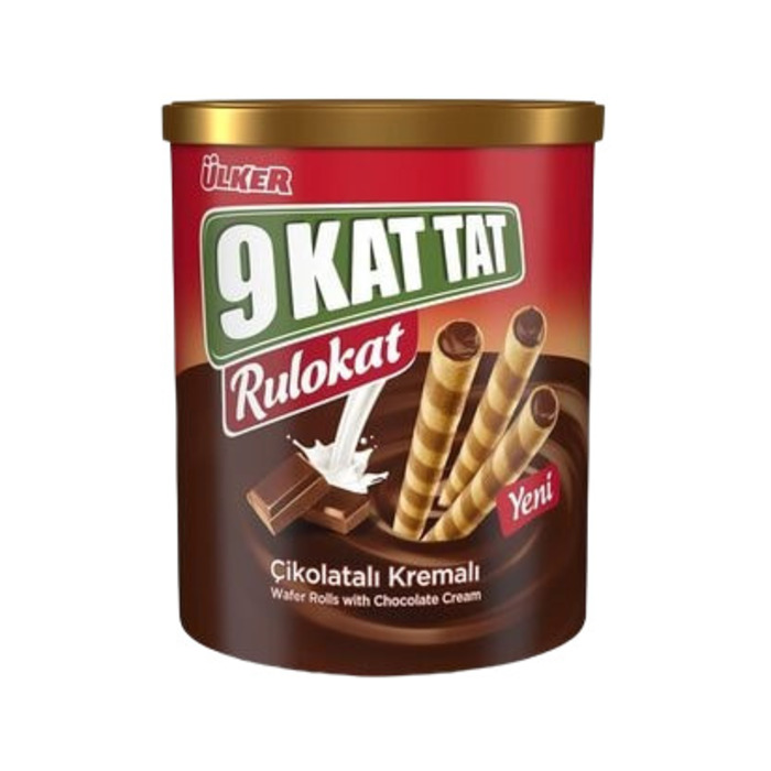 Rulokat 9 Kat Tat Çikolatalı Rulo Gofret 170 Gr