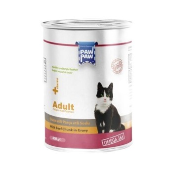 Gravy Soslu Ve Dana Etli Yetişkin Kedi Konserve Maması 400 Gr