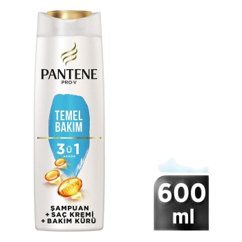 Şampuan Klasik Bakım 3'ü 1 Arada 600 Ml