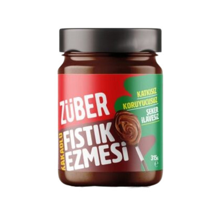 Ezme Fıstık Kakaolu Şeker İlavesiz 315 Gr