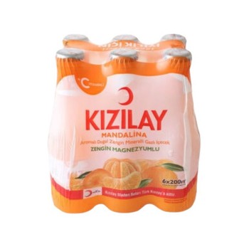 Maden Suyu Mandalina Aromalı 6x200 Ml