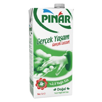 Süt %2.5 Yağlı 1 Lt