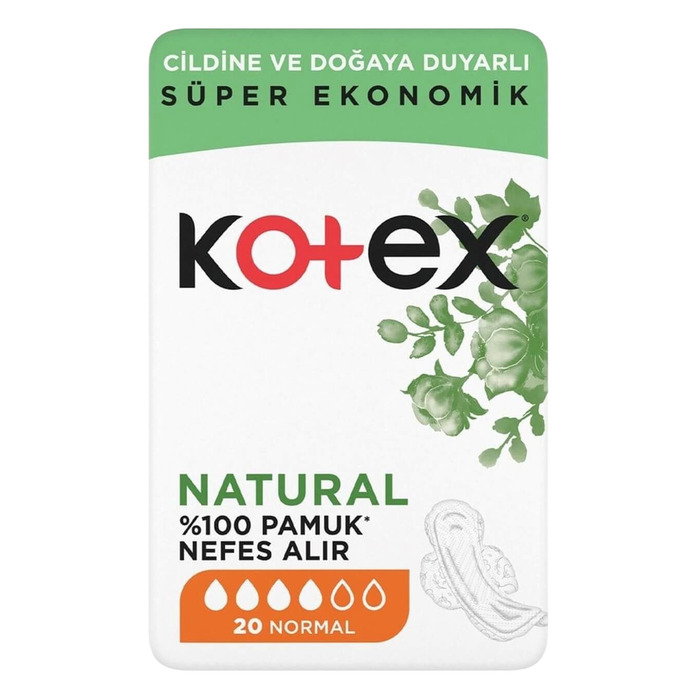 Natural Hipoalerjenik Ped Normal 22 Adet