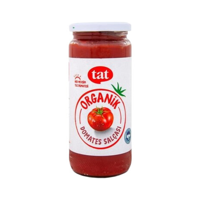 Organik Domates Salçası Cam 500 Gr