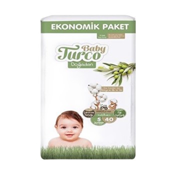 Bebek Bezi Ekonomik Paket 5 Numara 40'lı