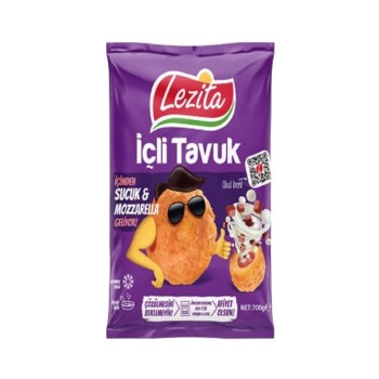 Sucuk Ve Mozeralla Dolgulu Piliç Topları 700 gr