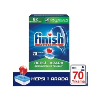 Bulaşık Makinesi Deterjanı Hepsi Bir Arada 70 Tablet