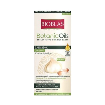 Şampuan Botanicoils Sarımsak 360 Ml