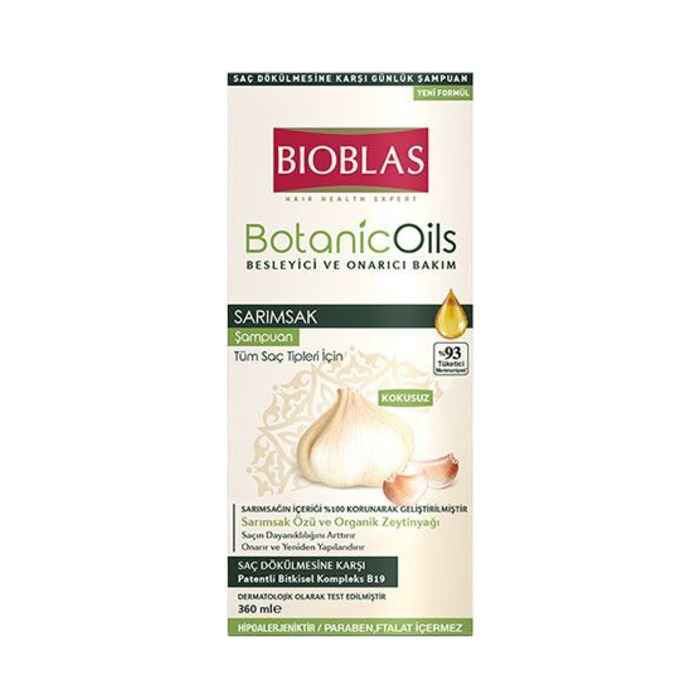 Şampuan Botanicoils Sarımsak 360 Ml