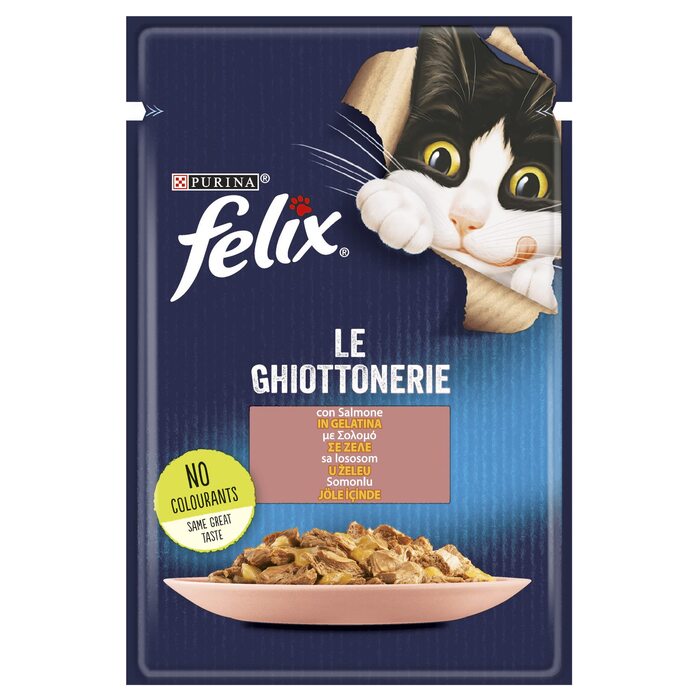 Jöle İçinde Somonlu Yetişkin Kedi Yaş Konserve Maması 85 Gr