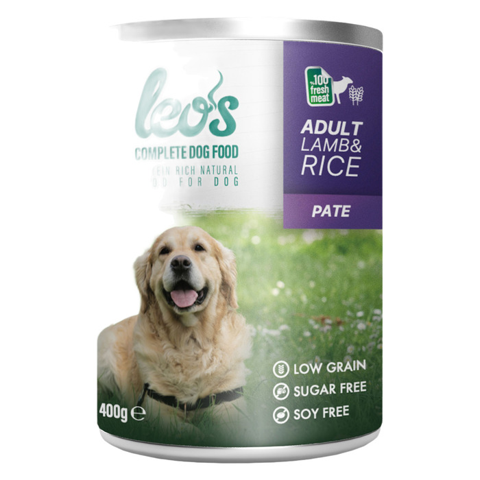 Kuzu Etli ve Pirinçli Ezme Köpek Konservesi 400 gr