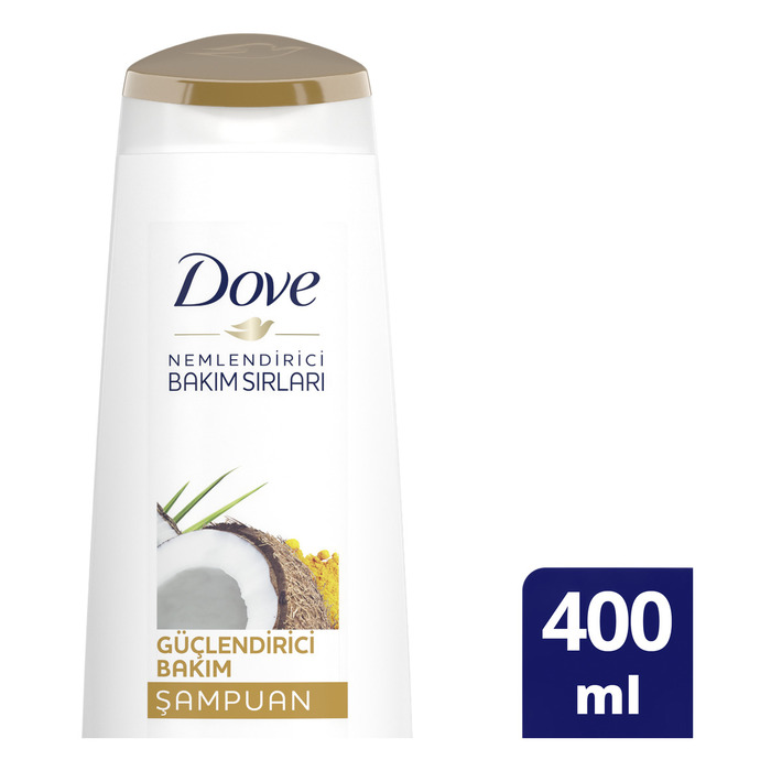 Güçlendirici Bakım Hindistan Cevizi Yağı Ve Zerdeçal Yağı Şampuan 400 Ml