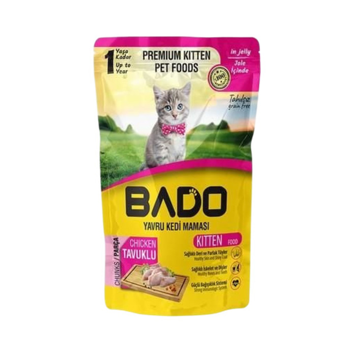 Yavru Kedi Yaş Maması Parça Tavuk Etli 85 Gr