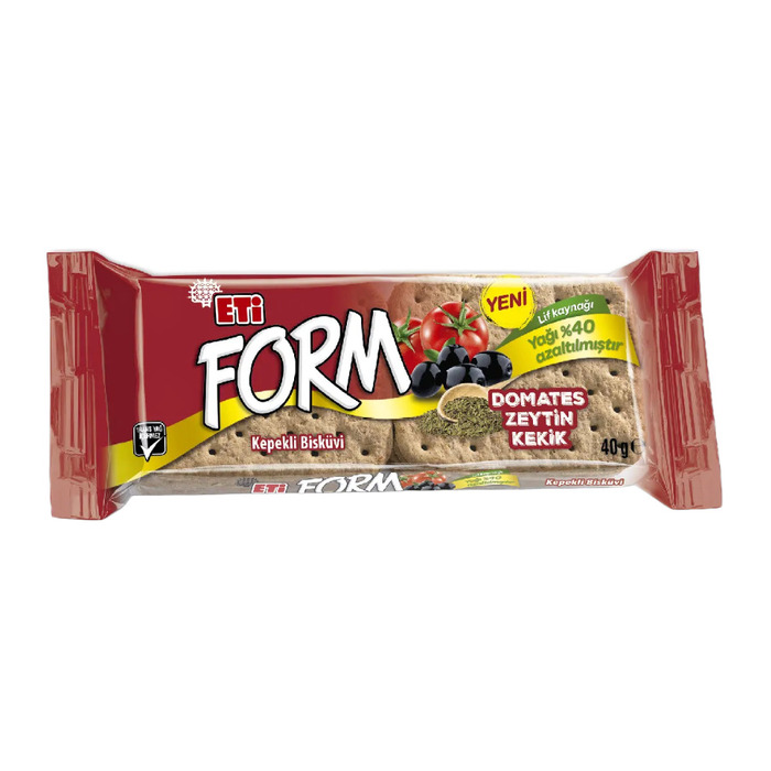 Bisküvi Form Domatesli Zeytinli Kekikli 40 Gr