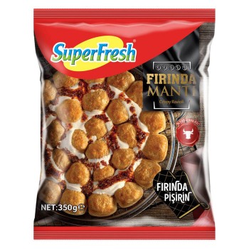 Fırından Dondurulmuş Çıtır Mantı 350 Gr