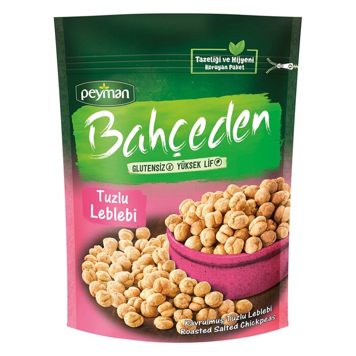 Bahçeden Kavrulmuş Tuzlu Leblebi 180 Gr