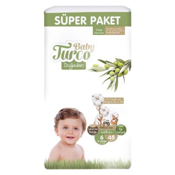 Süper Paket Çocuk Bezi XL 48'li (16-25 KG)