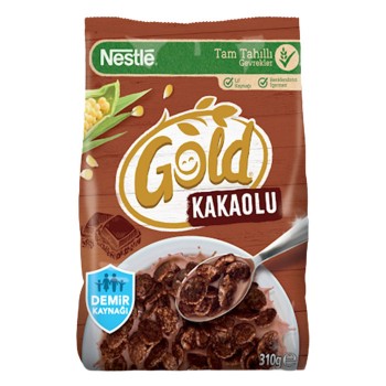 Gevrek Gold Corn Flakes Kakao Aromalı Mısır 310 Gr