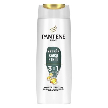 Pantene Kepeğe Karşılı Etkili Şampuan 3 ü 1 arada 600 ml