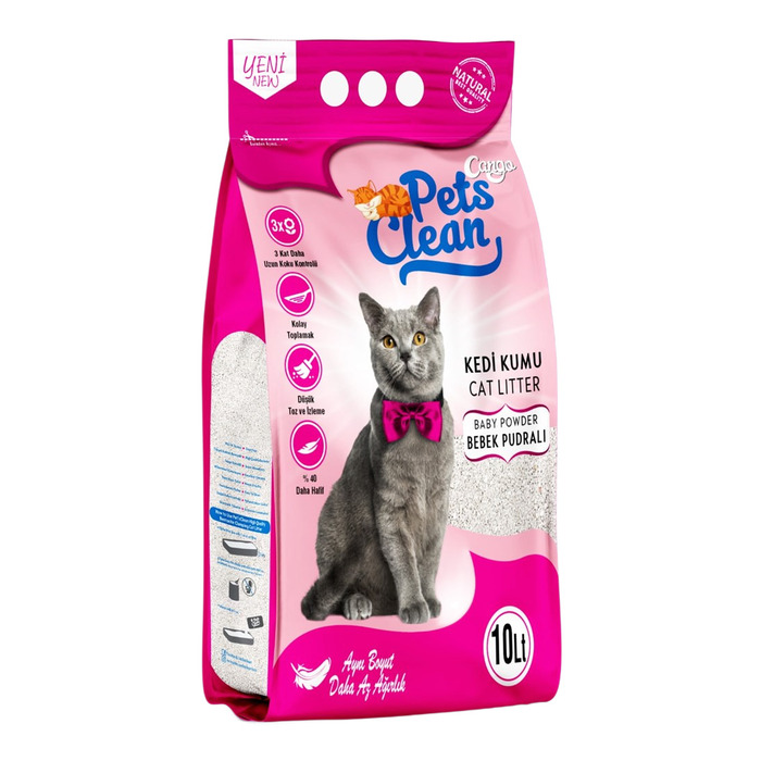 Kedi Kumu Pudra Kokulu 10 lt