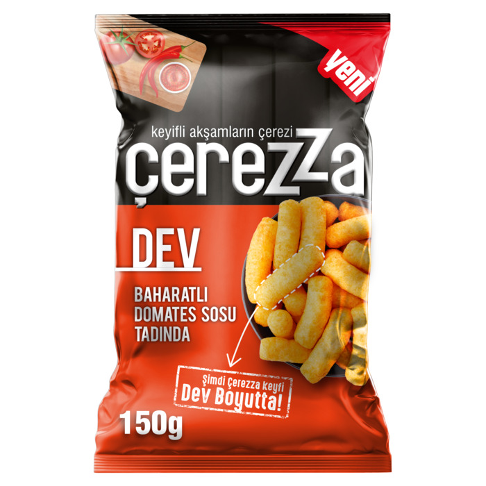Cipsi Parti Boy Dev Baharatlı Domates Sosu Mısır 150 Gr