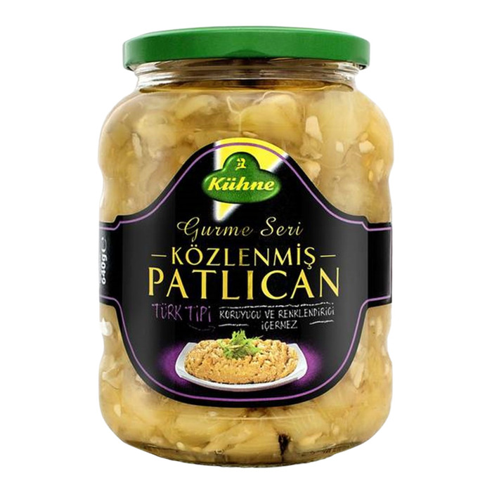 Közlenmiş Patlıcan Az Tuzlu 640 Gr