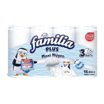 Kağıt Tuvalet Plus 3 Katlı Maxi 16'lı