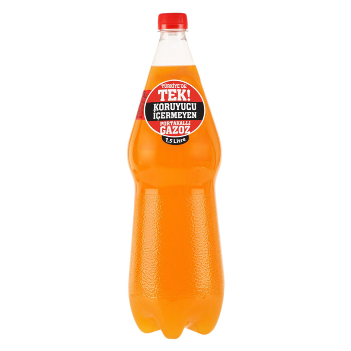 Gazoz Portakallı Az Şekerli 1,5 Lt