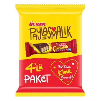 Çikolatalı Gofret 4x36 Gr