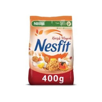 Nesfit Karışık Meyveli Gevrek 400 Gr
