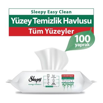 Easy Clean Yüzey Temizlik Havlusu 100'lü