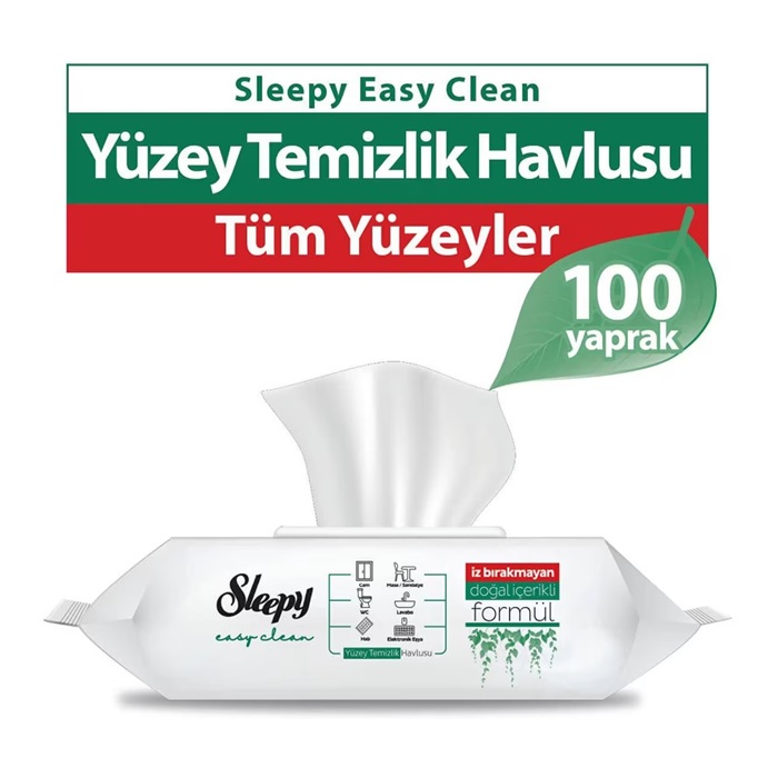 Easy Clean Yüzey Temizlik Havlusu 100'lü