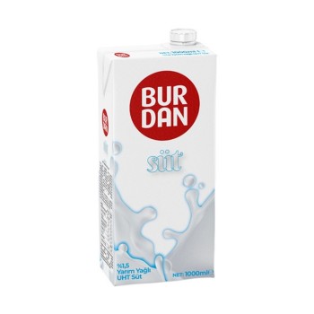 Süt Yarım Yağlı % 1.5 1 Lt