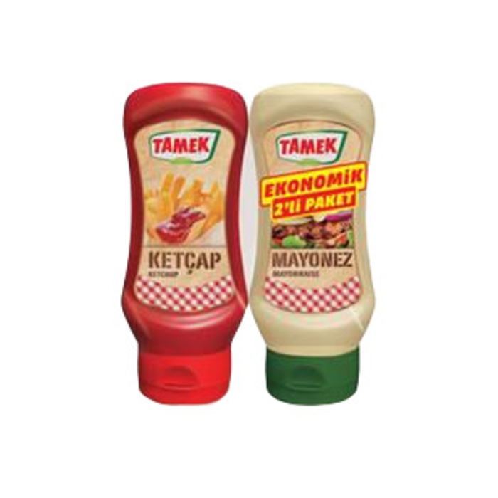 2'li Ketçap Mayonez 675 Gr