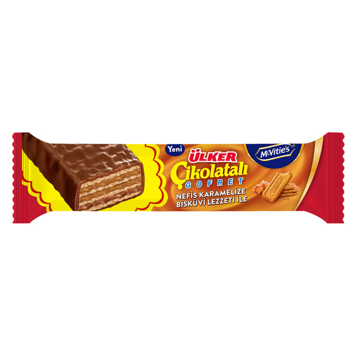 Çikolatalı Gofret Nefis Karamelize Bisküvi Lezzeti 30 Gr