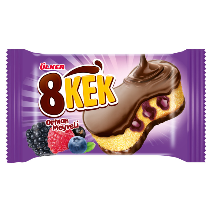 8 Kek Orman Meyveli 55 Gr