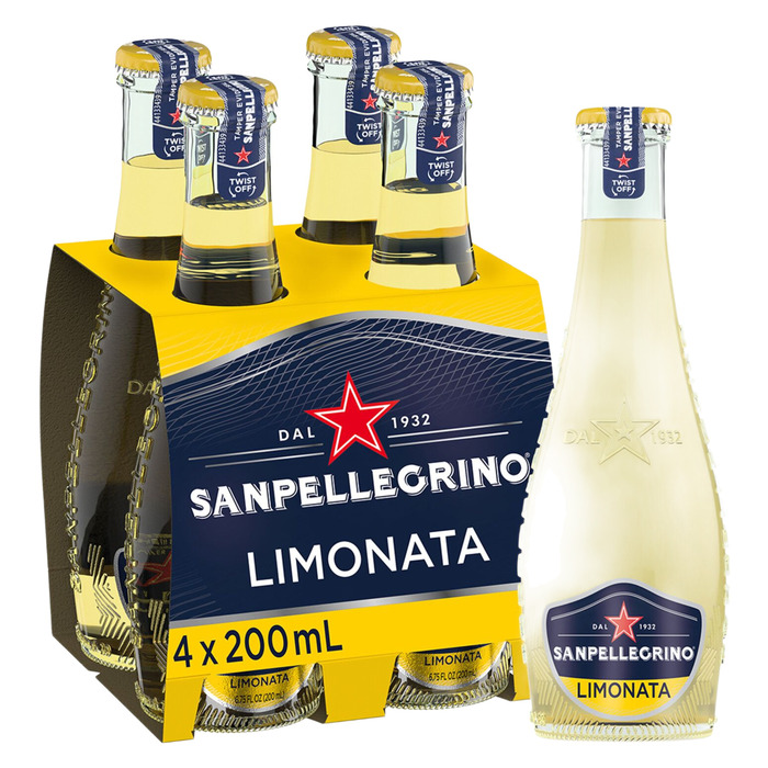 San Pellegrino Limonlu Gazlı İçecek 4X200 Ml