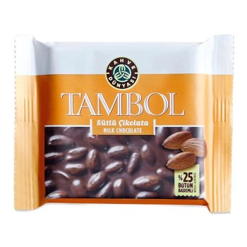 Çikolata Tambol Bütün Bademli Sütlü 77 Gr