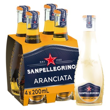 San Pellegrino Portakallı Gazlı İçecek 4 x 200 ml