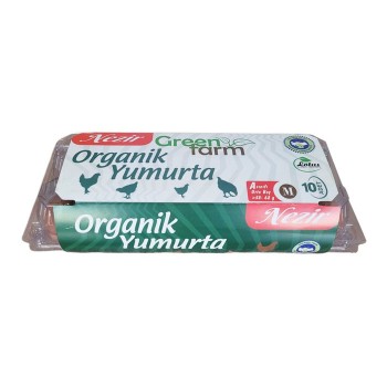 Green Farm Organik Yumurta A Sınıfı M 10'lu