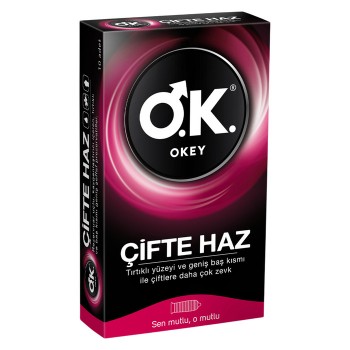 Prezervatif Çifte Haz 10'lu