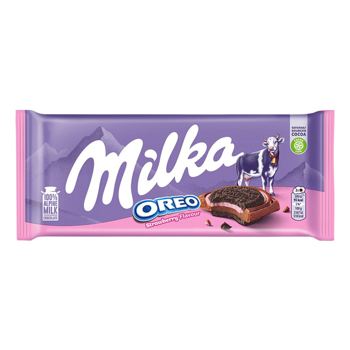 Milka Oreo Strawberry 92g