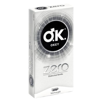 Prezervatif Zero Ekstra İnce Formlu 10'lu